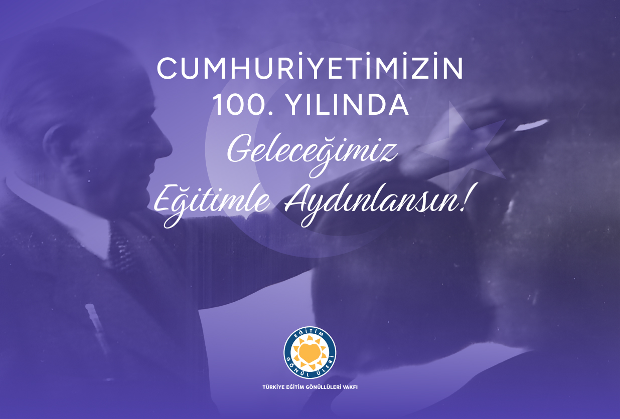 Education Support for 100 Children on the 100th Anniversary of the Republic of Turkiye