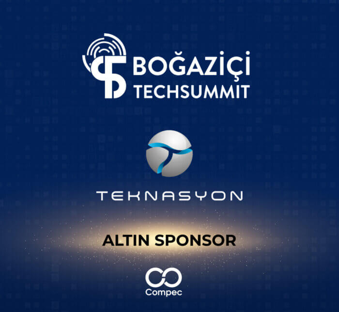 Boğaziçi TechSummit’in Altın Sponsoruyuz!
