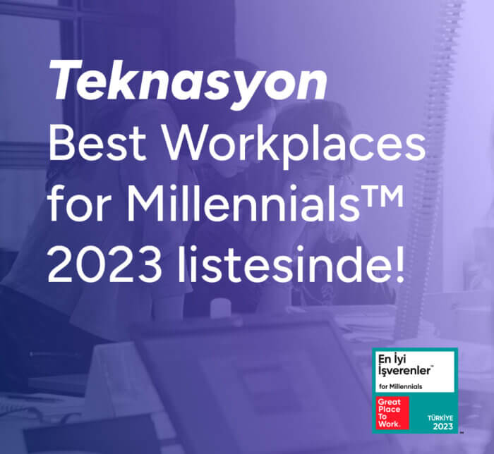 Best Workplaces for Millennials™ 2023 listesindeyiz!