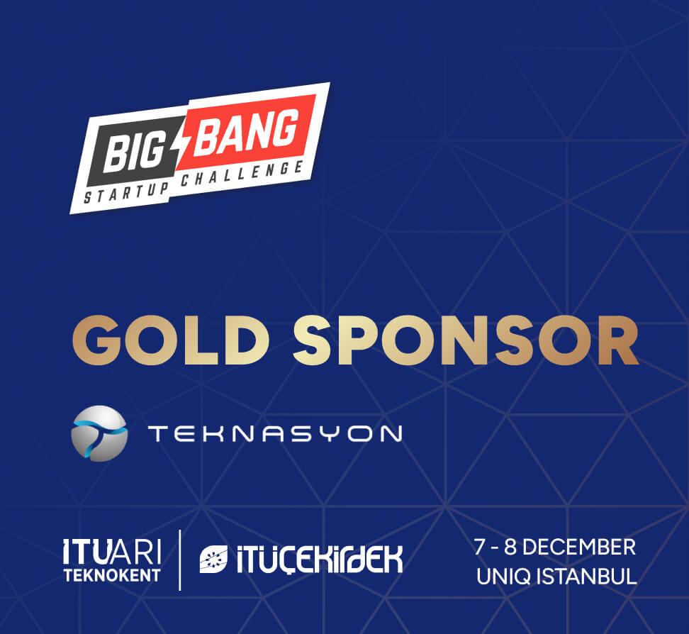 Teknasyon is a Gold Sponsor of “Big Bang Startup Challenge”