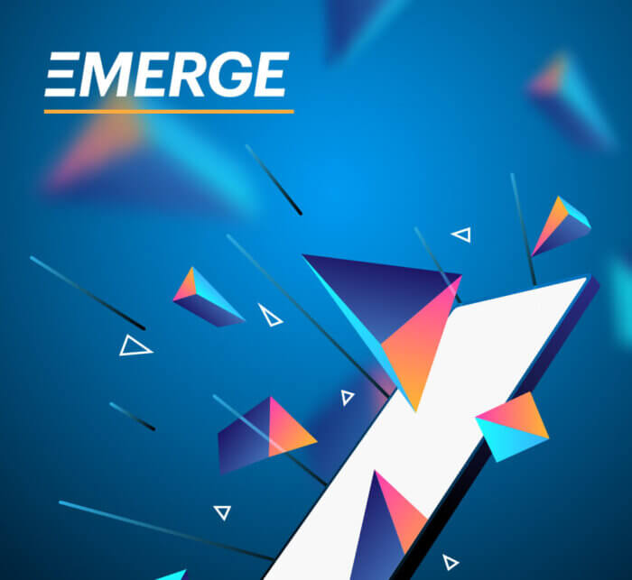 We sponsored EMERGE, the most important technology conference in Eastern Europe.