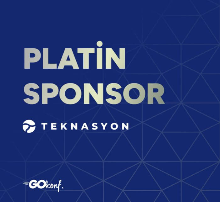 GoKonf 2024 Etkinliğinde Platin Sponsor Olduk!