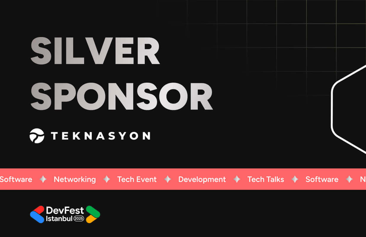 We were a Silver Sponsor of Istanbul DevFest 2025!