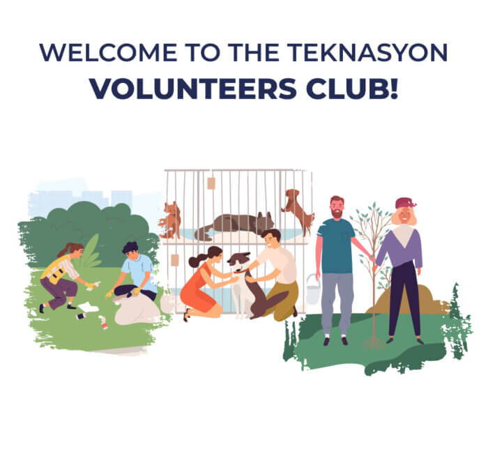 Welcome to The Teknasyon Volunteers Club!