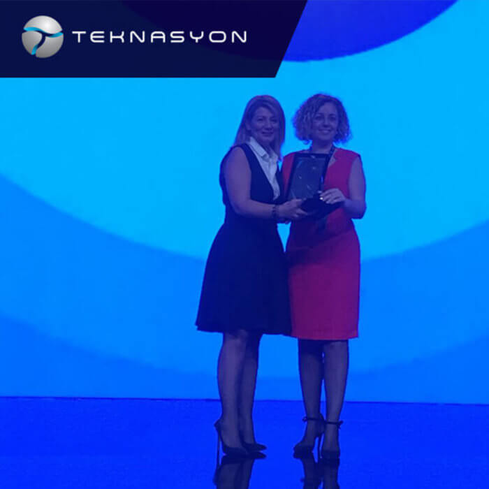 We Are The Proud Recipients Of An Award In The Turkcell Technology Submit!