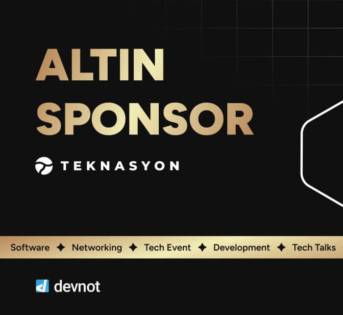 Developer Summit 2025 etkinliğine Altın Sponsor olduk!